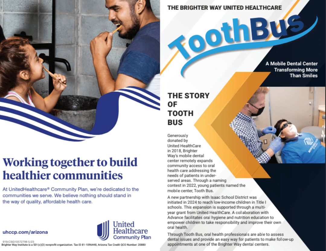 Preview of the Tooth Bus brochure