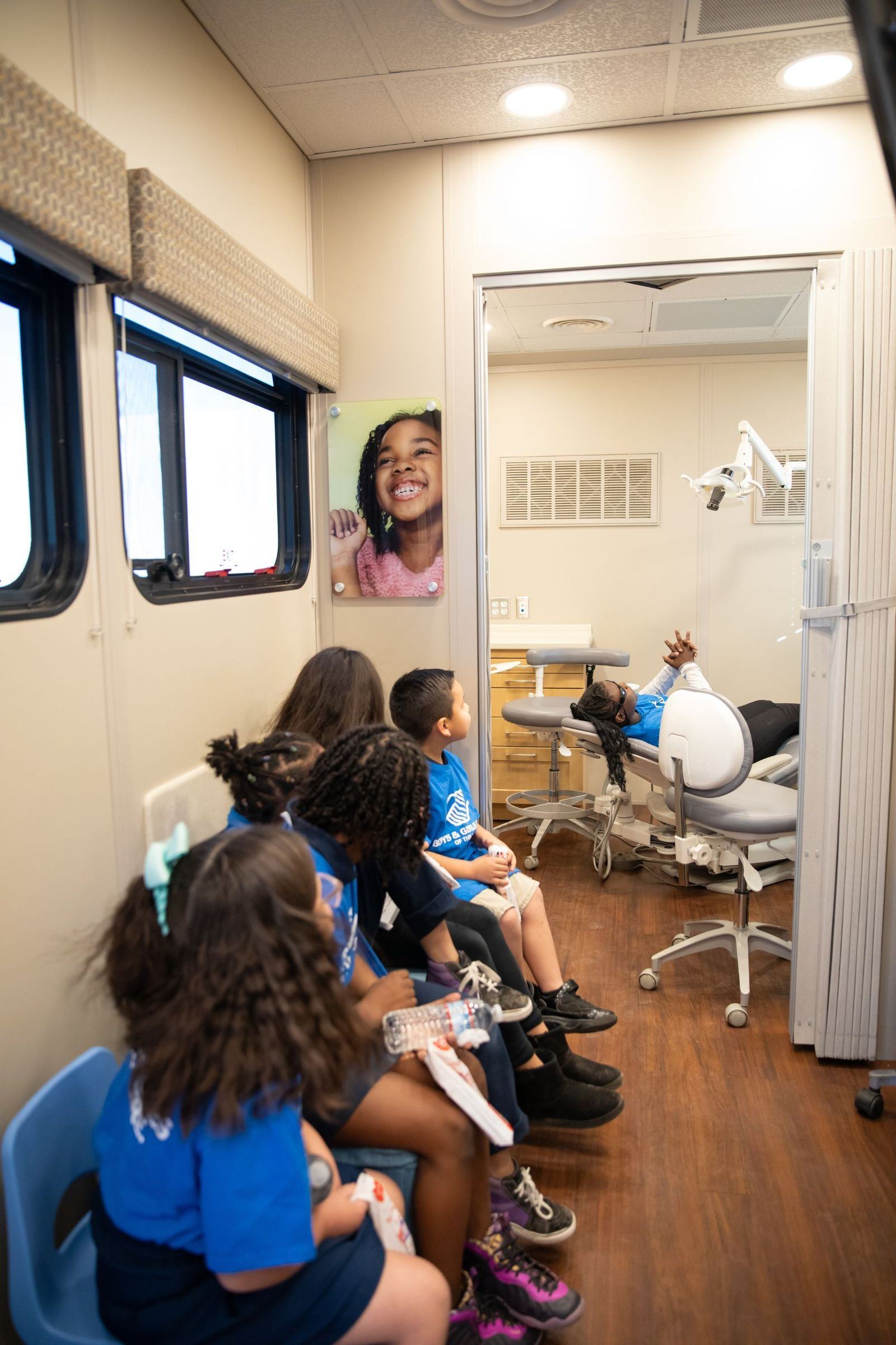 Tooth Bus naming celebration photograph 14