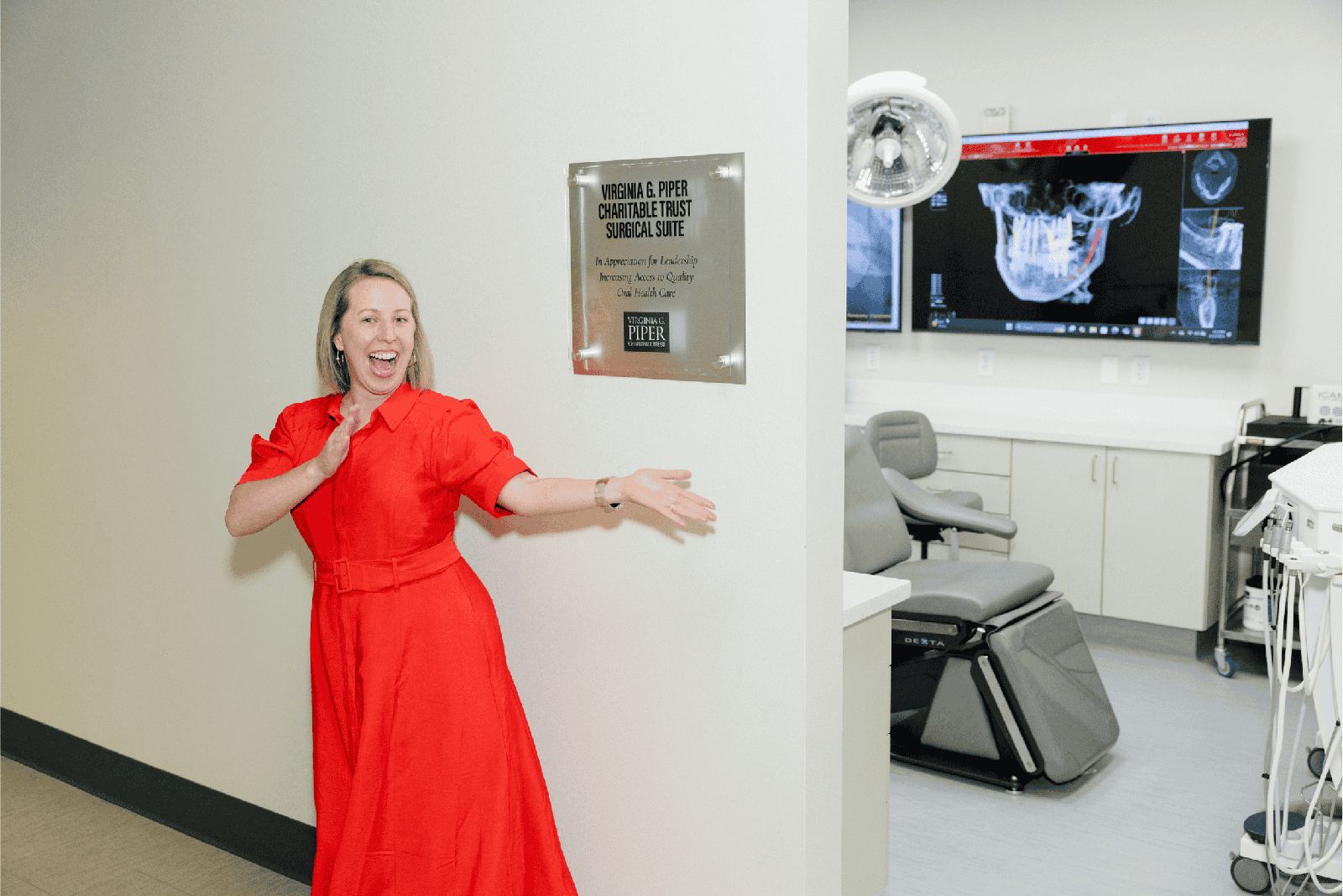 Brighter Way surgical suite dedication ceremony photograph 1